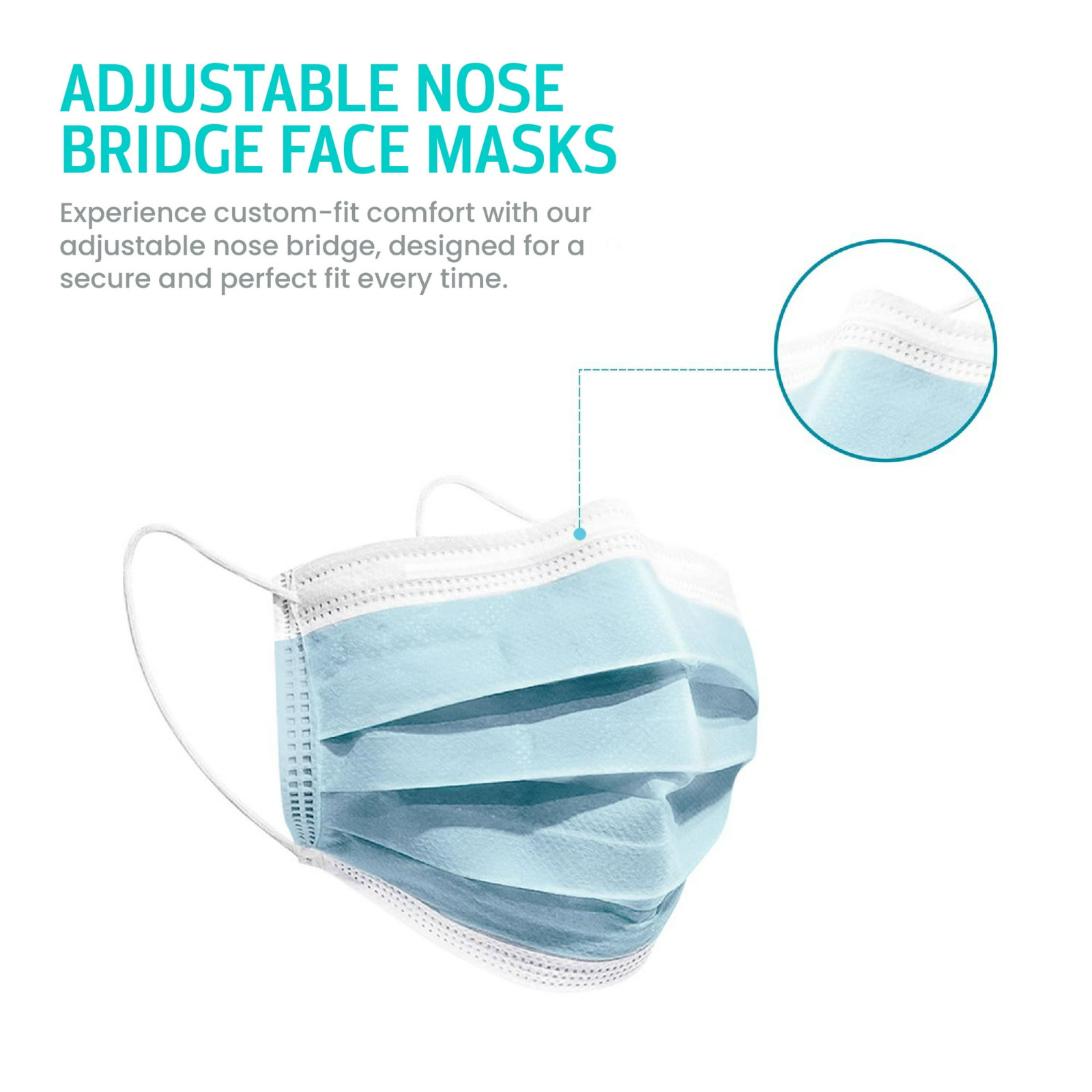 50PCS Kids Disposable Face Masks Small Face Masks For Children