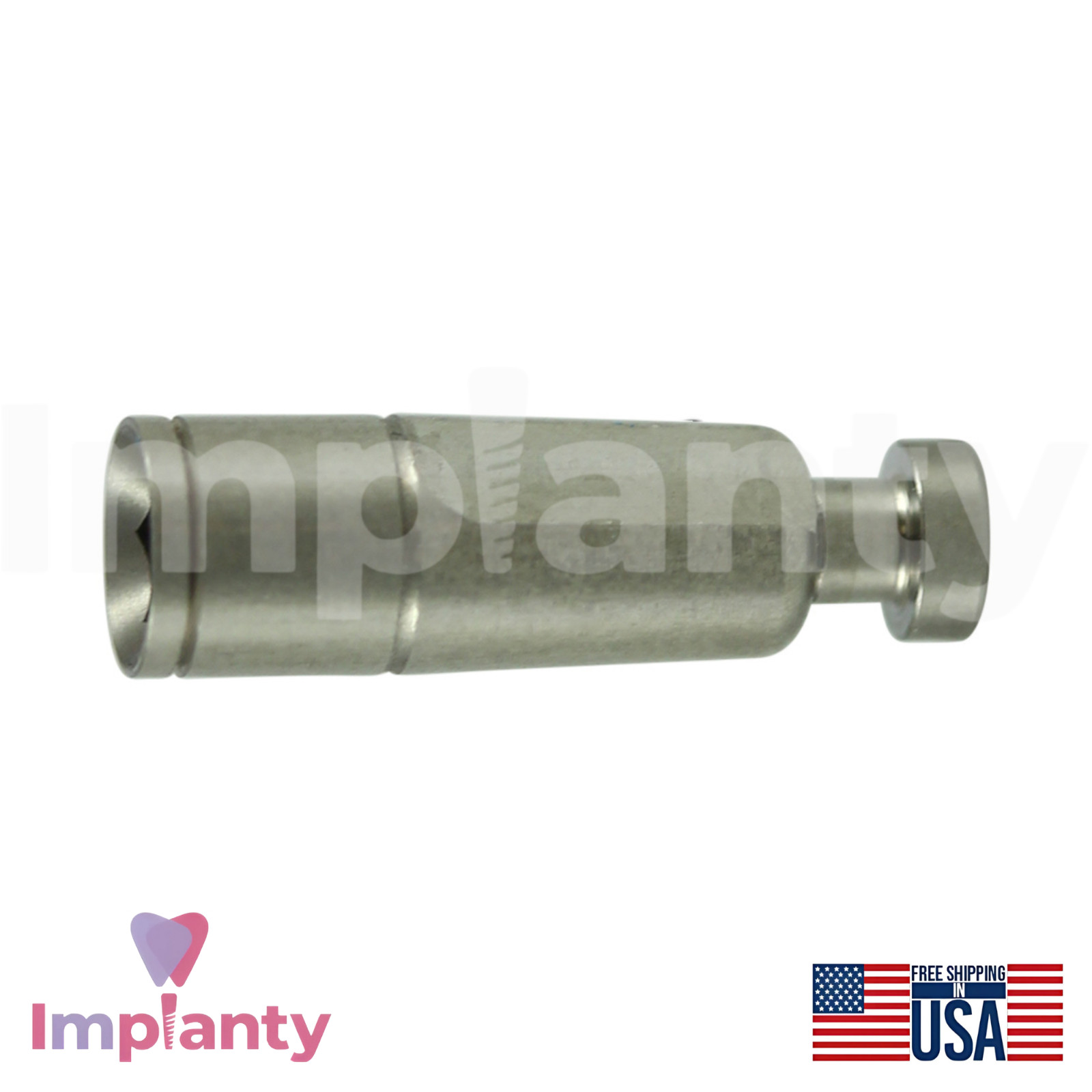 MIS® Seven Compatible Digital Dental Fixture Analog 3D Ø3.8mm Int Hex 2.45mm