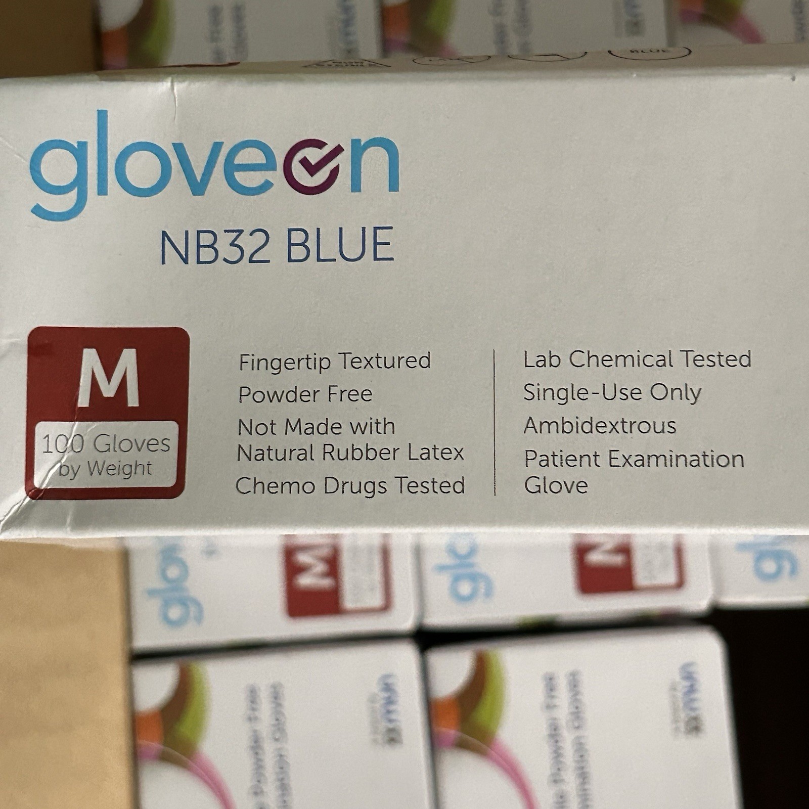 Nitril Powder-Free Medical Exam Gloves – Medium 10 Boxes of 100 (1000)