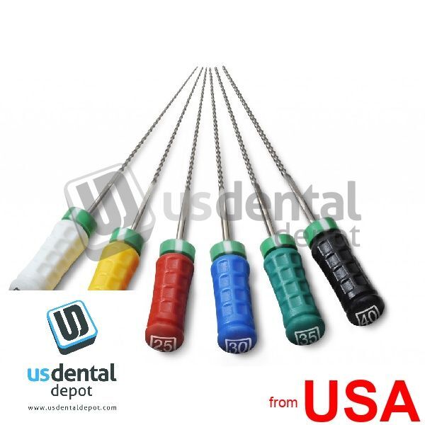 Endo NiTi Hedstroem File 25mm #15-40 – 6pk – 104200