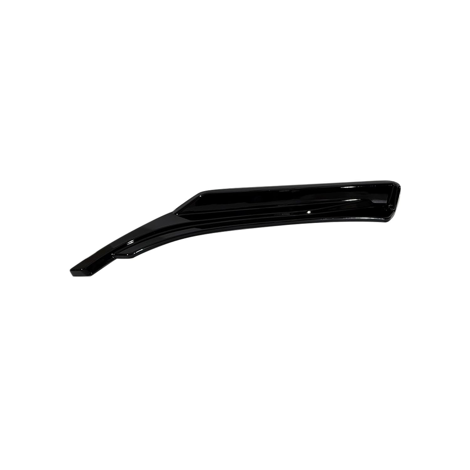 Gloss Black Rear Bumper Side Corner Splitters for 2014-2024 Infiniti Q50 ABS