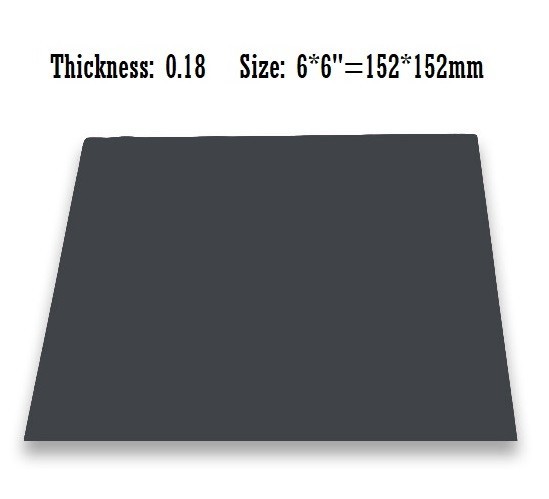 Dental Endodontic Rubber Dam Natural Latex Medium Gauge 6″x6″ 36 Sheets