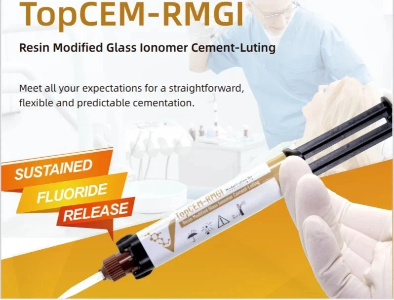 Vincismile TopCEM RMGI Resin Modified Glass Ionomer Cement same as Kerr Nexus