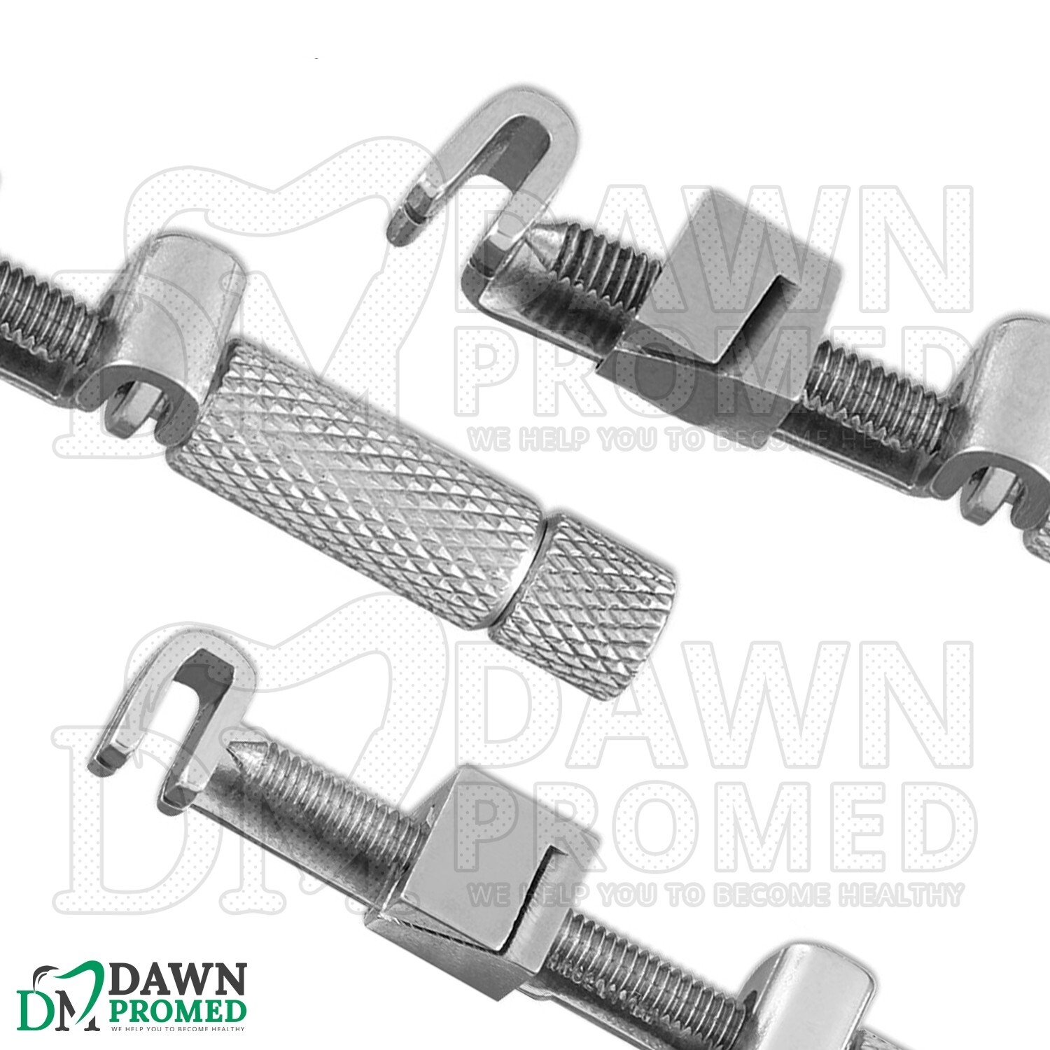 3 Pcs Matrix Tofflemire Retainer Universal, Junior, Senior Dental Instrument Set