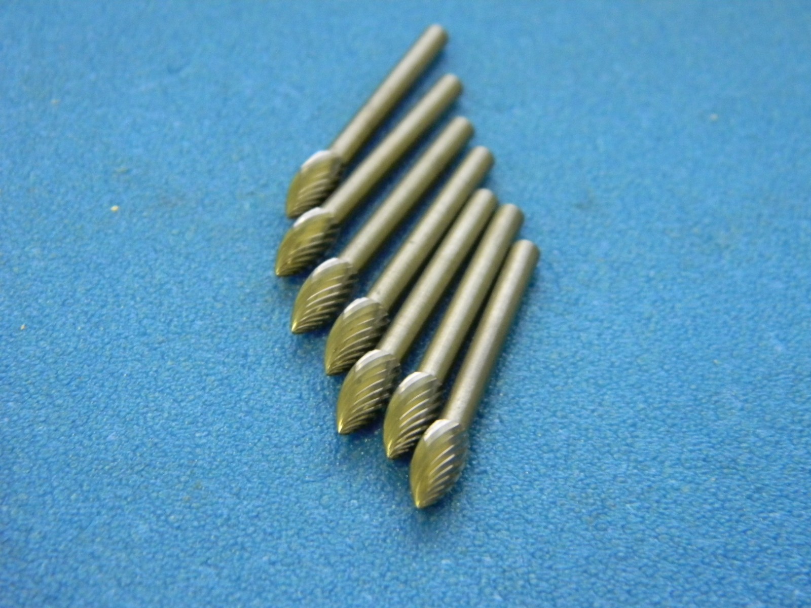 SGS #32332 3/16″ x 1/8″ x 3/8″ x 1-1/2″ Flame SH-53 SC Burs