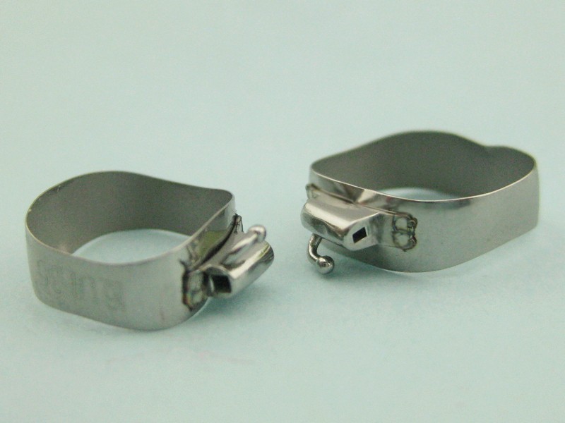40Pcs Dental Orthodontic 1st Molar Band&Buccal Tube U1/L1 Non-convert. MBT .022