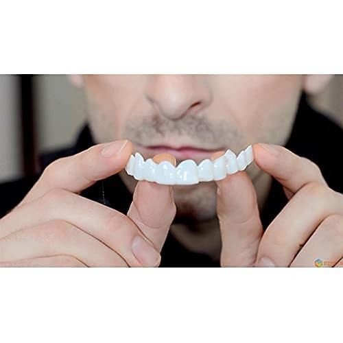 New Silicone Smile Upper and Lower Cosmetic Teeth Tooth Cover Perfect Smile V…