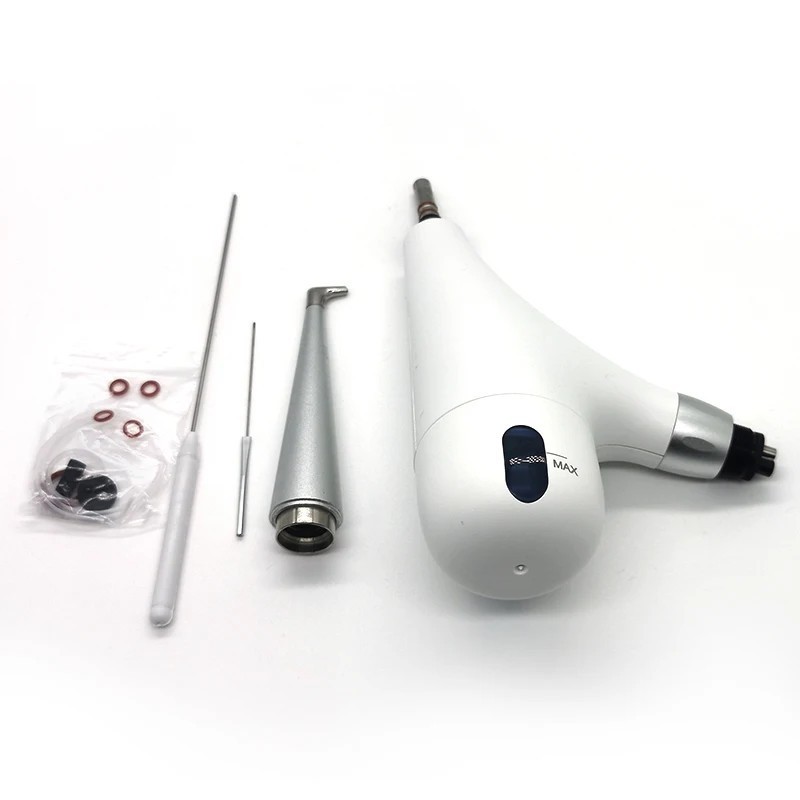 Dental Teeth Polisher 4/2 Holes Polishing Handpiece Air Flow Prophy Jet Unit