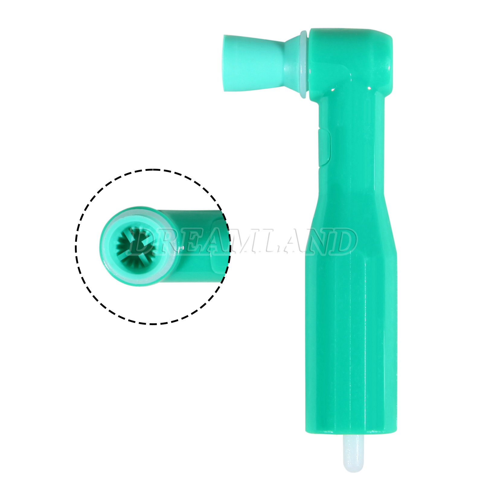 500 dental small Head disposable prophy angles soft cup green color SKA