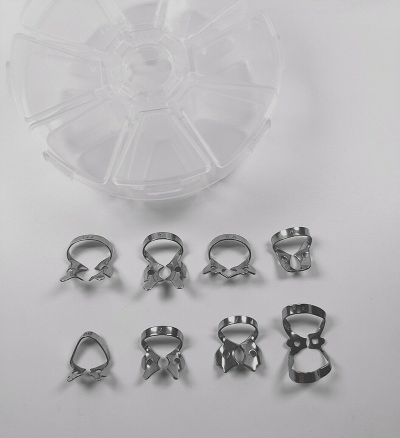 Clamps Wingless Winged Universal Molar Metal Rubber Dam Clamp Stainless Steel