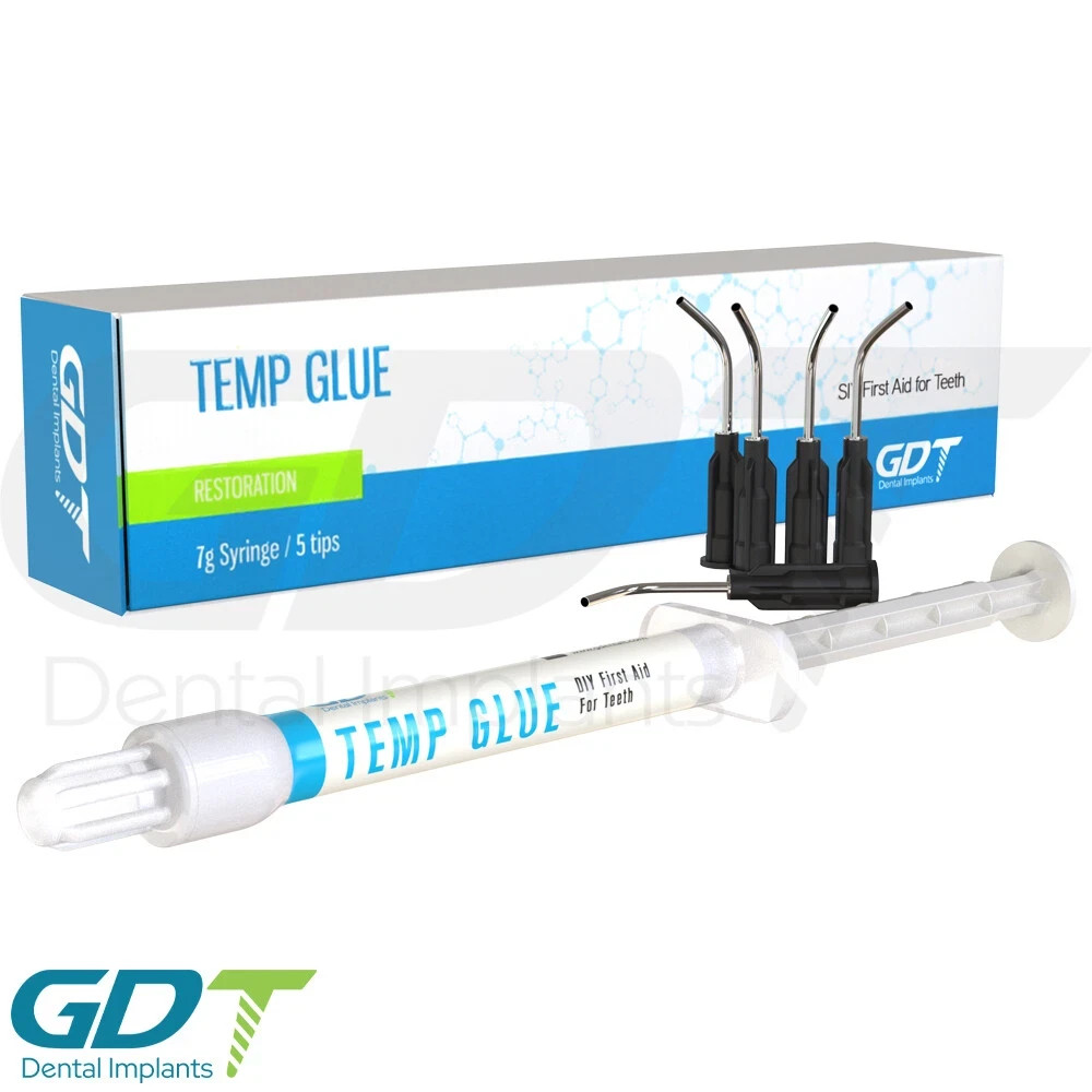 Temp Glue Temporary Dental Cement 7g Crown Filling Repair