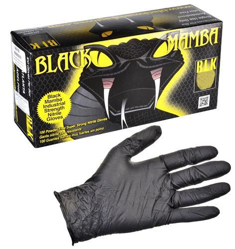 Black Mamba Nitrile Workshop Maintenance Gloves, Large – 10 Boxes = 1000 Gloves