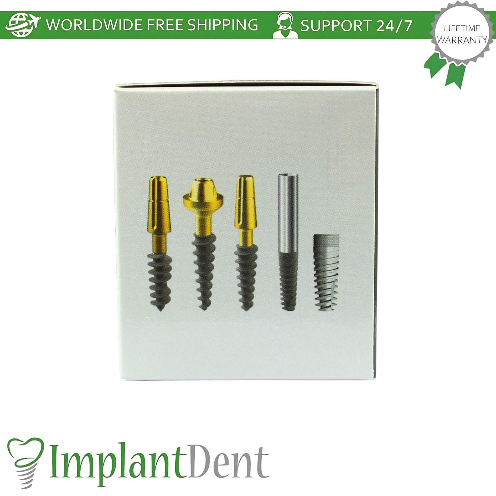 X5 Monoblock Compressive Dental Fixture SLA Surface Titanium Sterile Dentistry