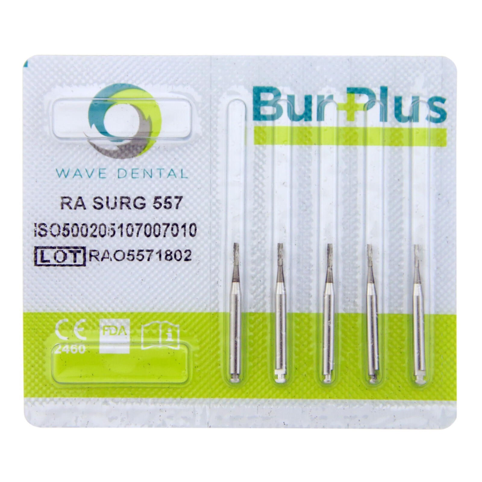 Wave Dental Latch Surgical Carbide Burs For Slow Speed Contra Angle RA SURG 557