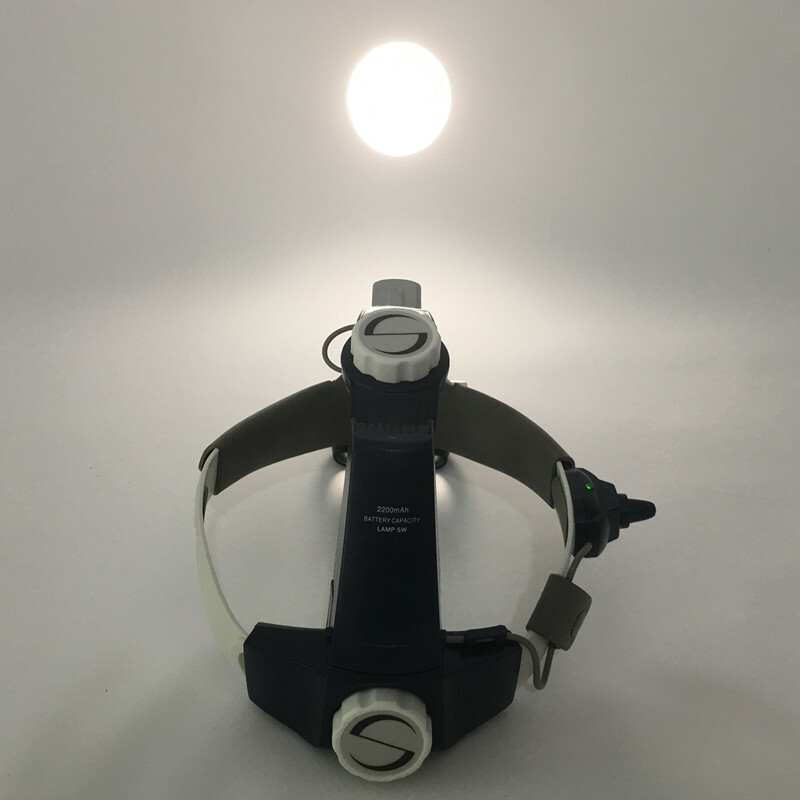5W LED Hyper Power Wireless Medical Head Light All-in-one Surgical Headlamp US