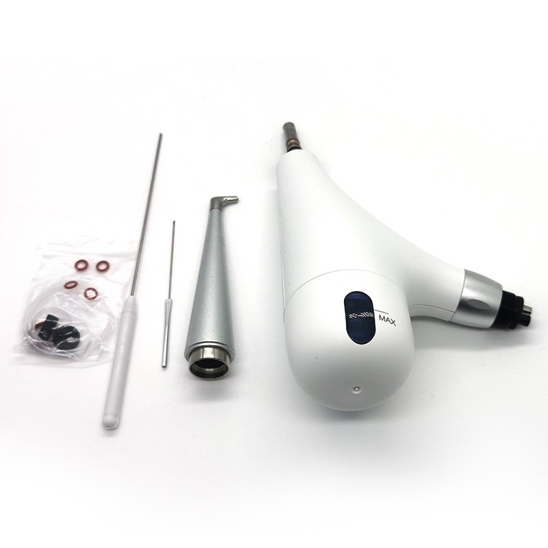 Dental Teeth Polisher 4/2 Holes Polishing Handpiece Air Flow Prophy Jet Unit