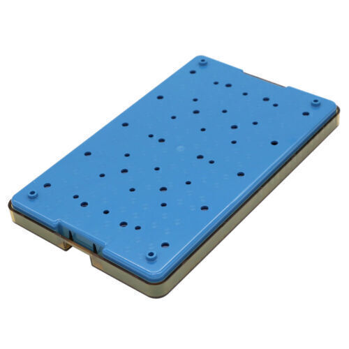 PPSU sterilization tray case sterilising w/ silicone mat surgical instrument
