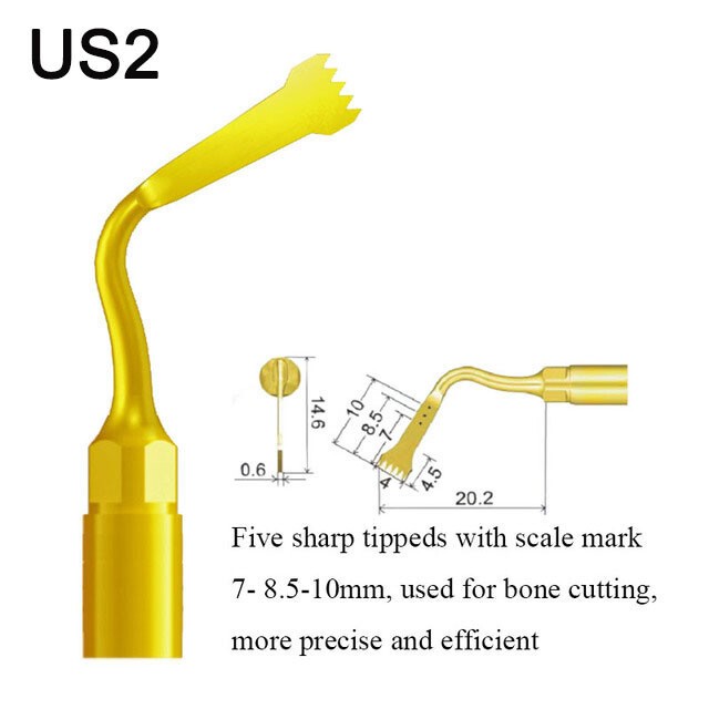 Dental Bone Surgery Tips Fit for Mectron Piezosurgery Woodpecker Ultrasurgery