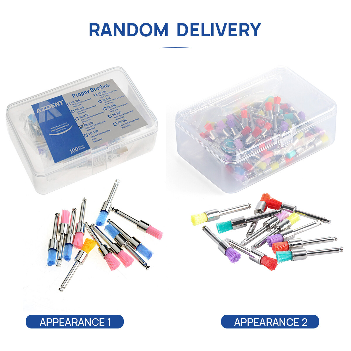 AZDENT Dental Composite Polishing Kit Diamond Burs RA Polisher Resin Brushes