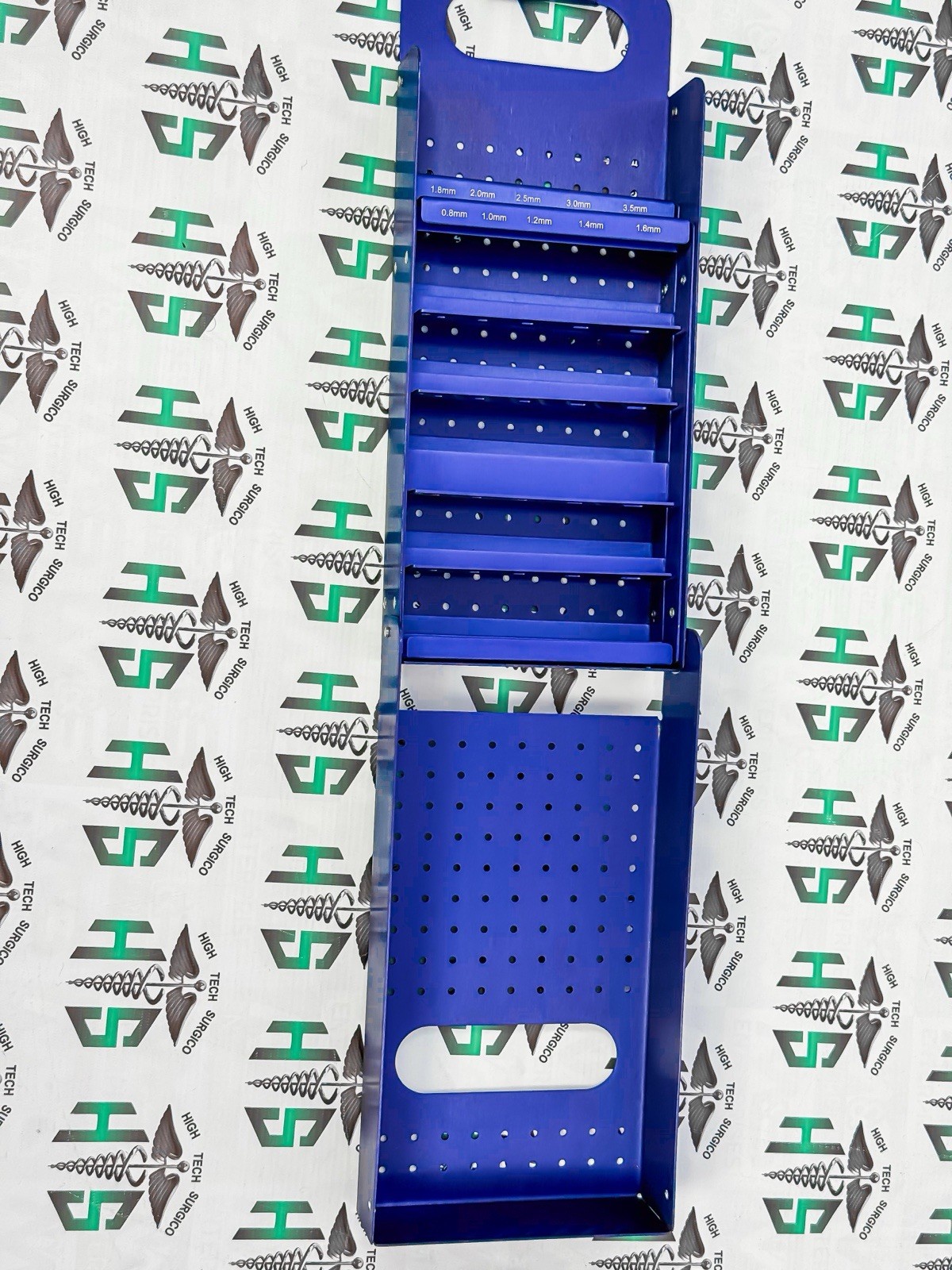 Empty Kirschner K-Wires Sterilization Box For 0.8mm To 4.0mm Wires High Quality