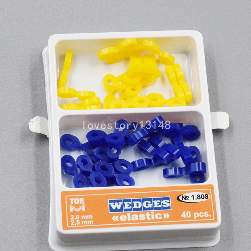 Elastic Rubber Wedges For Dental Matrix Matrices Dam Restoration Composite