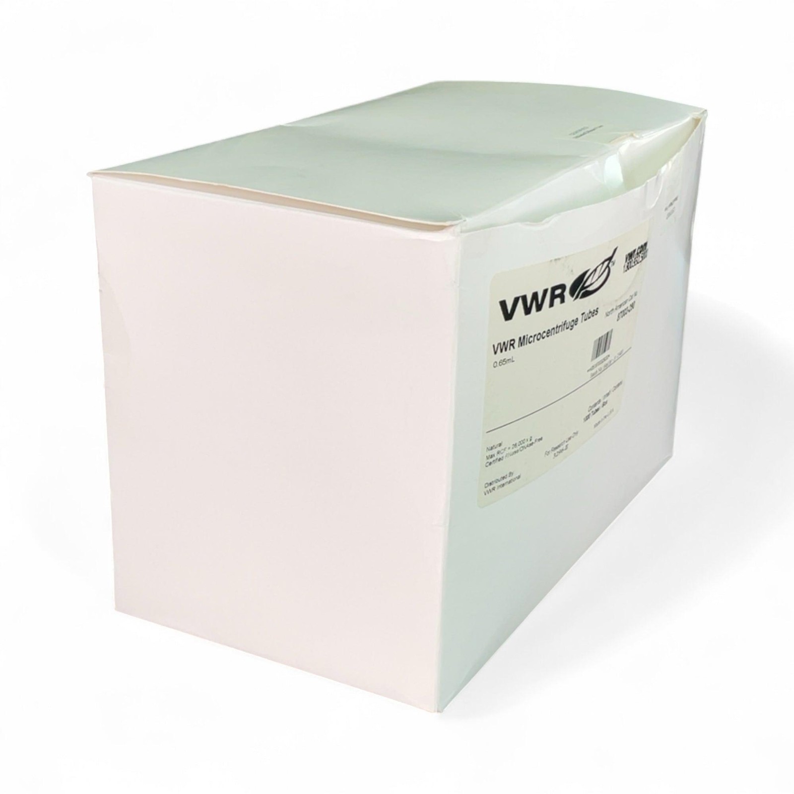 VWR 0.65mL Microcentrifuge Tubes 87003-290 Consumables New Open Box Best Offer!