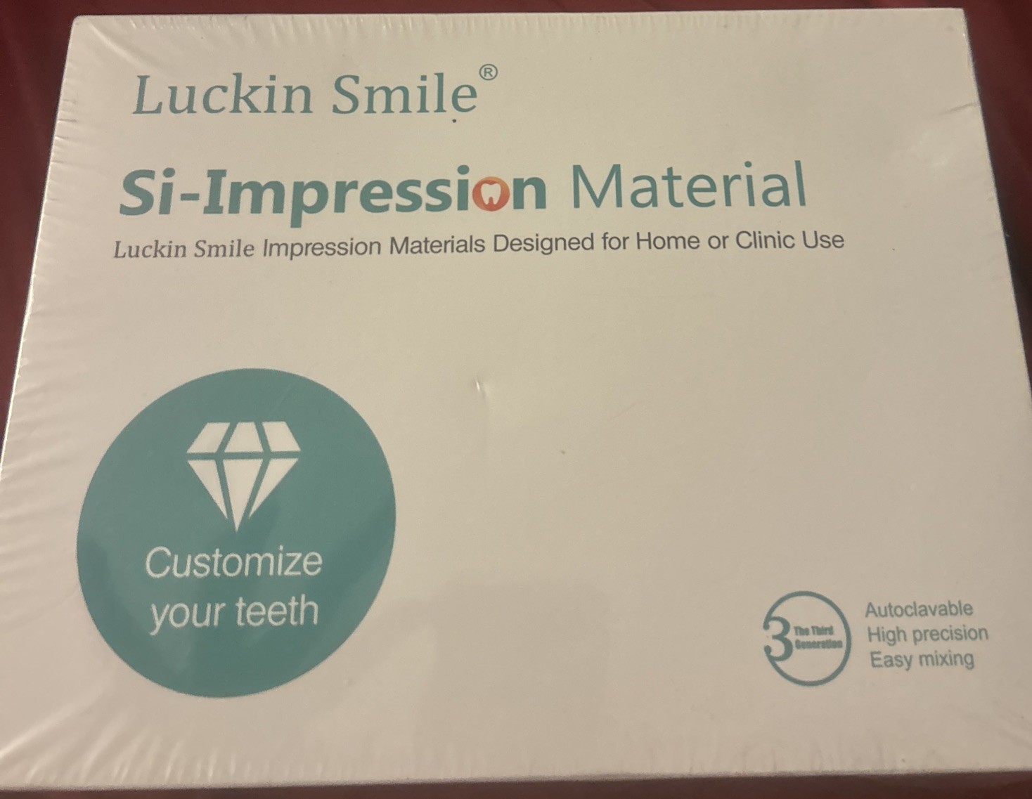 Luckin Smile Si-Impression Teeth Material For Home/Clinic Use . New Sealed