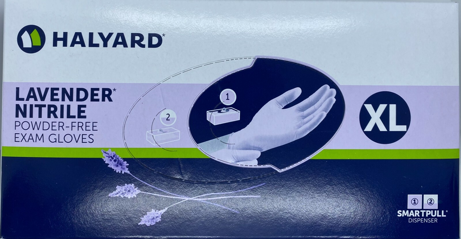 10 boxes of Halyard Nitrile Powder-Free Gloves – Extra Large – 2300 gloves Total