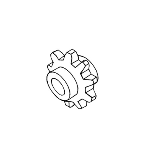 RPI Part # PHD013 Sprockets 10/Pk