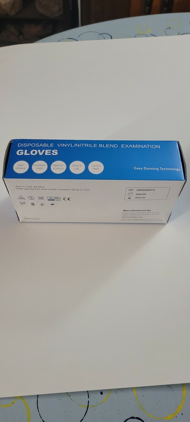 Hongray Nitrile Gloves 2 Boxes 100 Pack Each Large