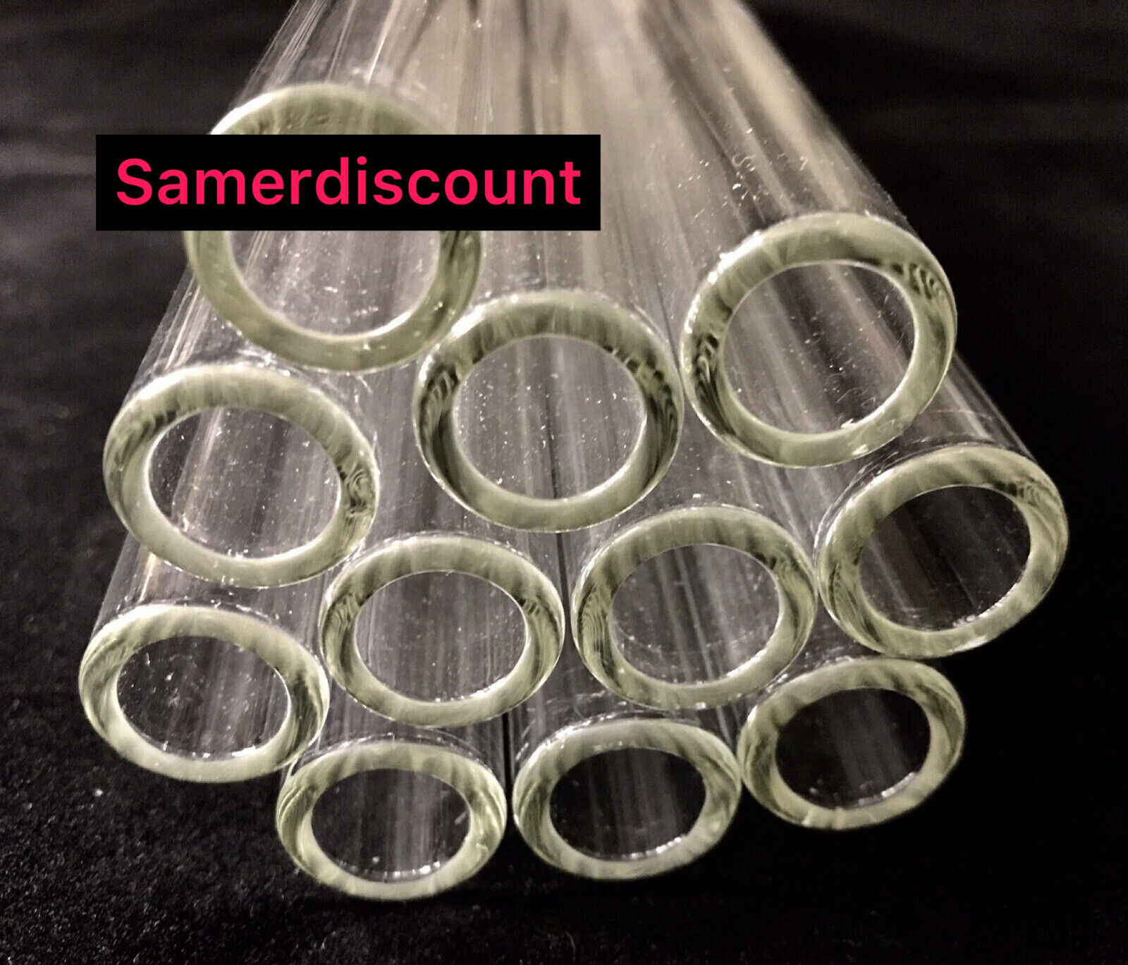 16 mm OD 10 mm ID 2.7 mm wall, Glass Tubing ,select your need