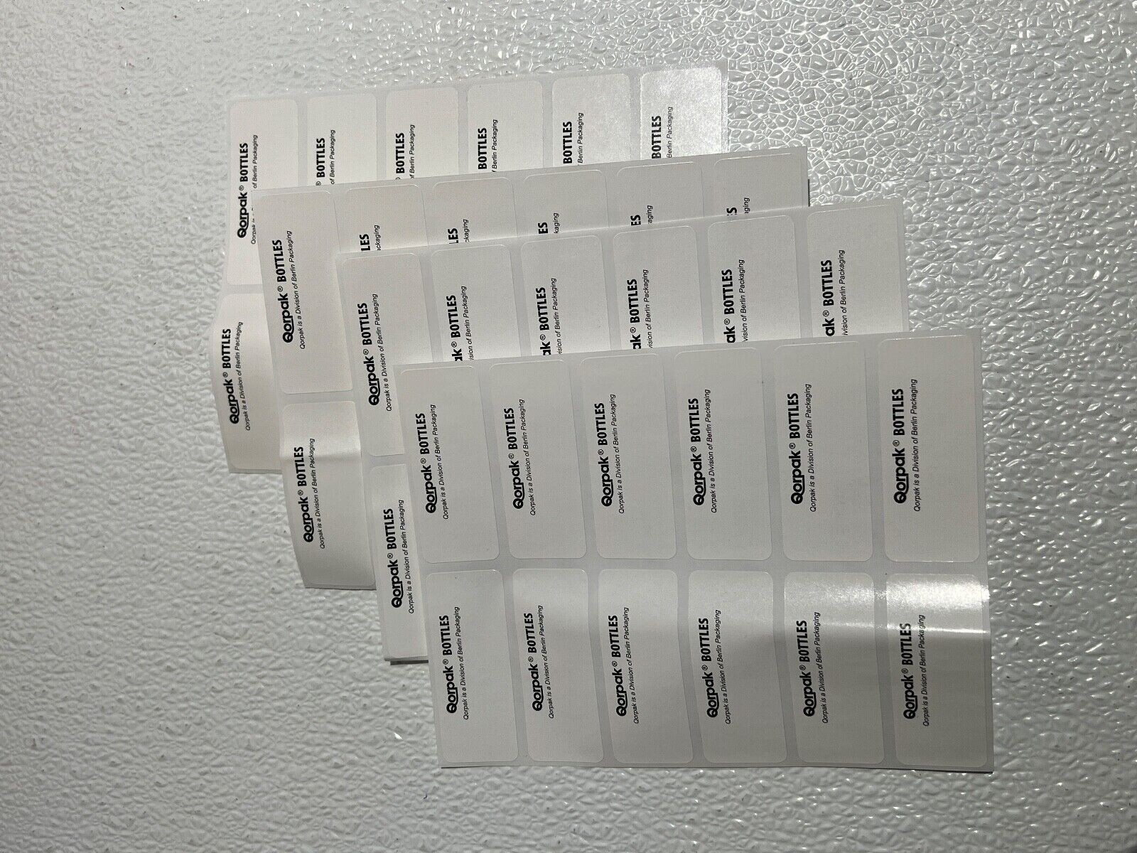 VWR 36319-780 Qorpak Straight Sided Round Bottles Clear VacuumTreated 45mL 30/PK