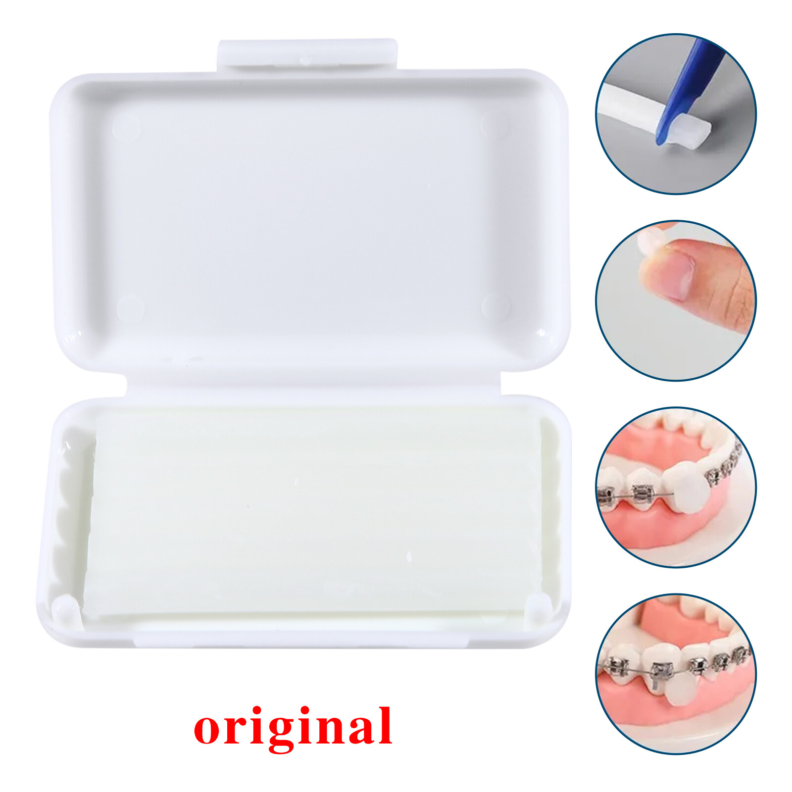 10Box 50Pcs Dental Ortho Relief Wax fit Brackets Braces Gum Irritation 10 Scents