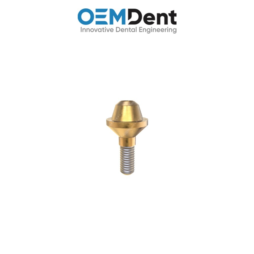 Straight Multi Unit 1.6 Abutment Titanium Sleeve MIS Seven® Compatible Int Hex
