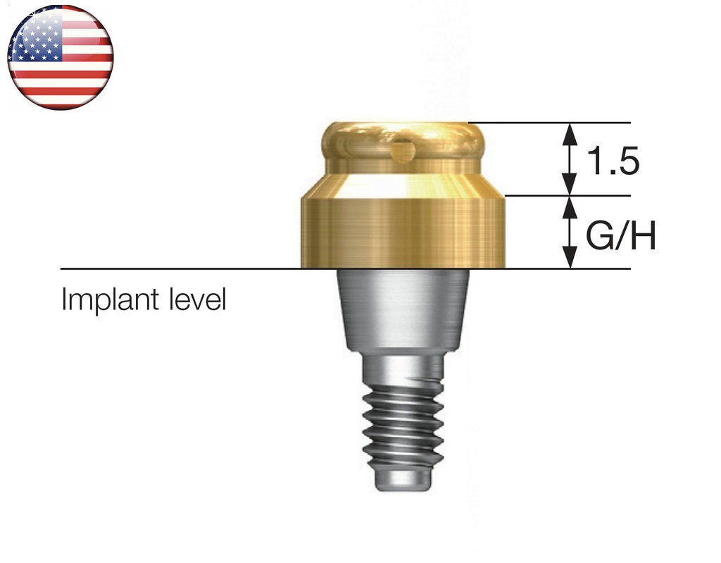 US Dental Locator Abutment For Hiossen Osstem/Nobel Active Biocare CC/Zimmer/MIS