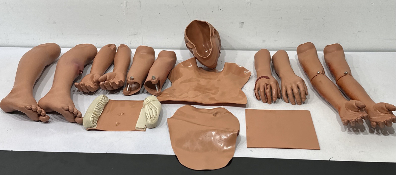 Laerdal Medical Pediatric Trauma Modules Lot Of 15 Pieces