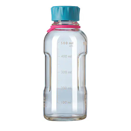 Duran 218814452 Media Bottle, Boro Glass, 193Mm H, Pk4