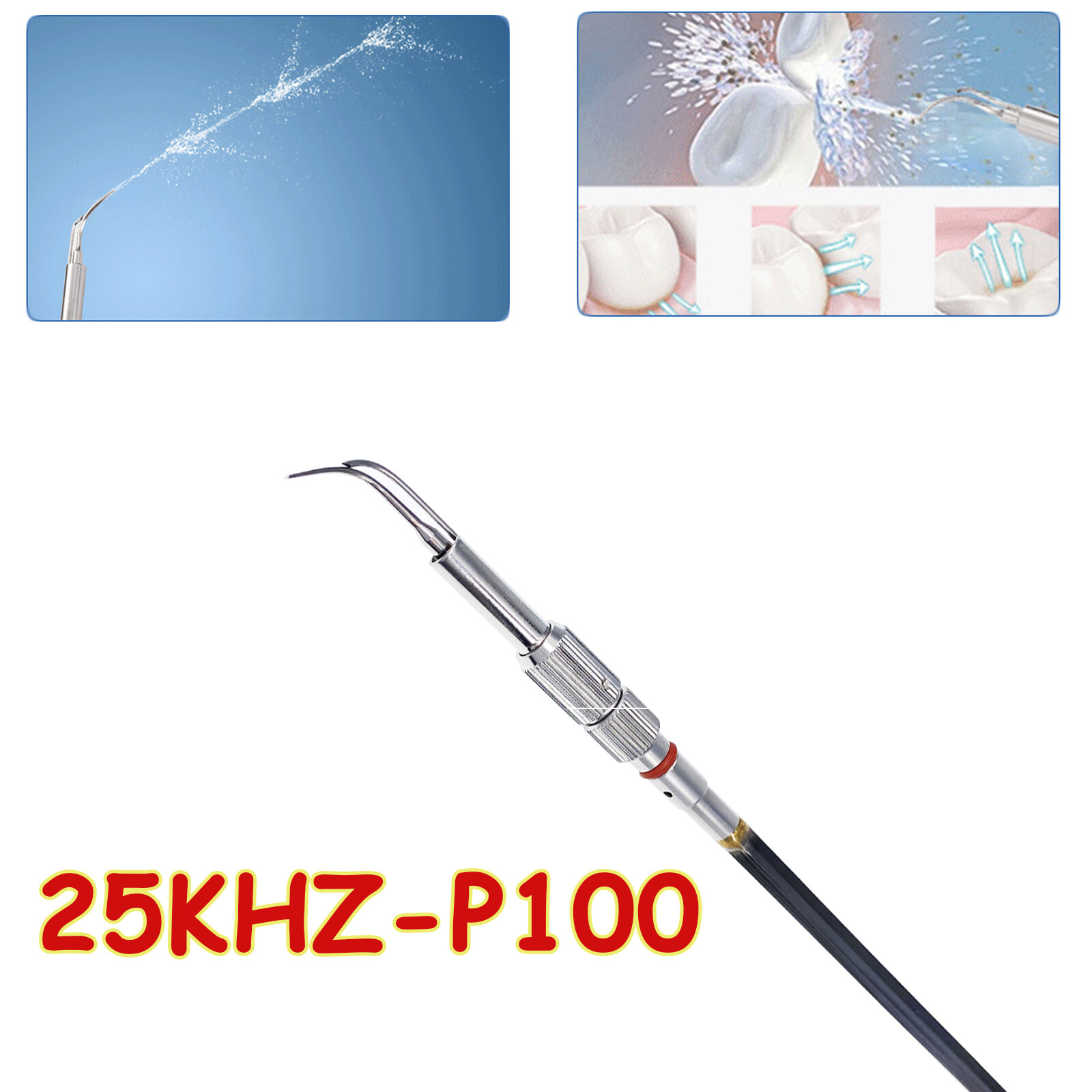 P-100 Cavitron Dental Inserts Tips Ultrasonic 25K / 30K Slim Series Tip insert