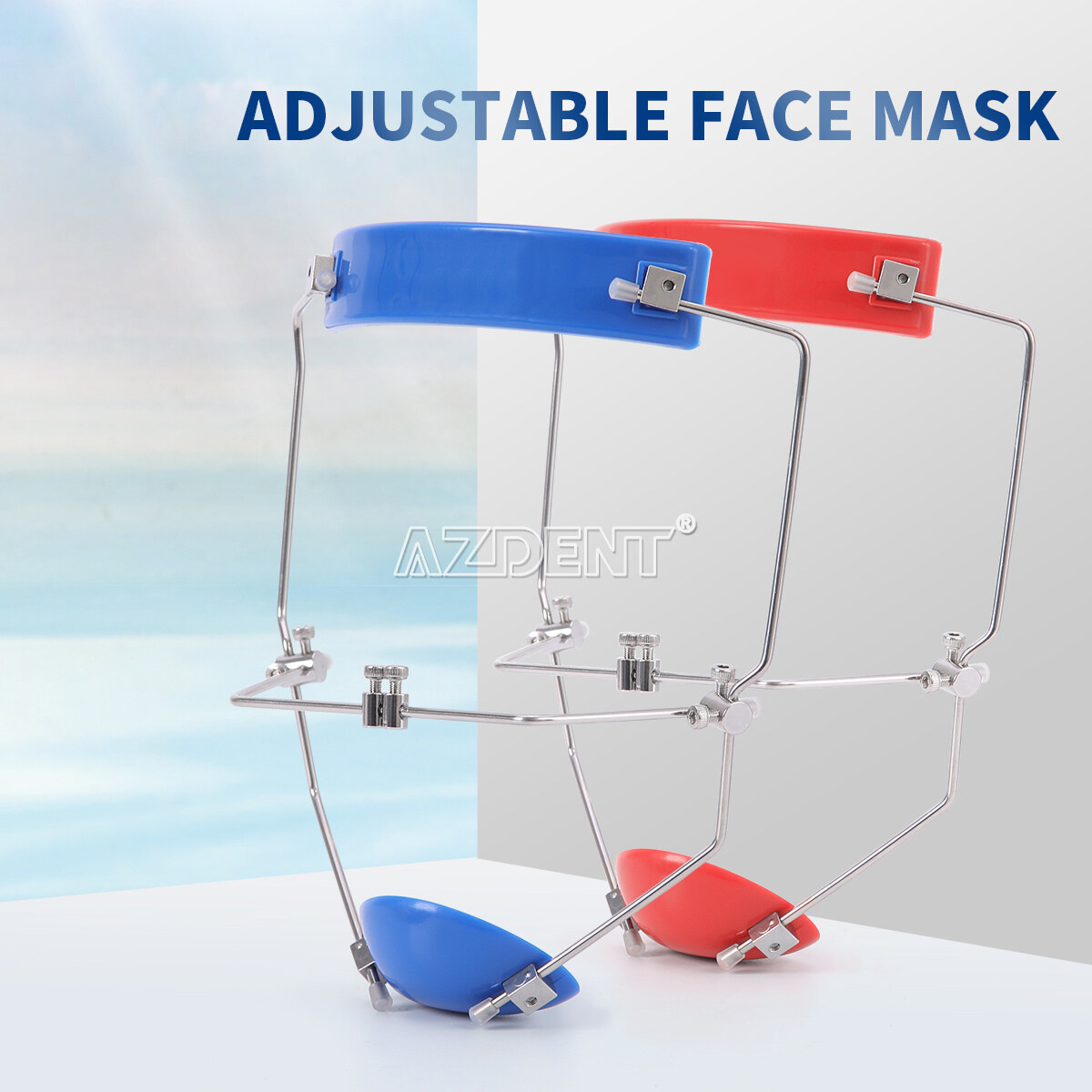 Dental Adjustable Orthodontic Reverse Pull Headgear Facial Mascara Double/Single