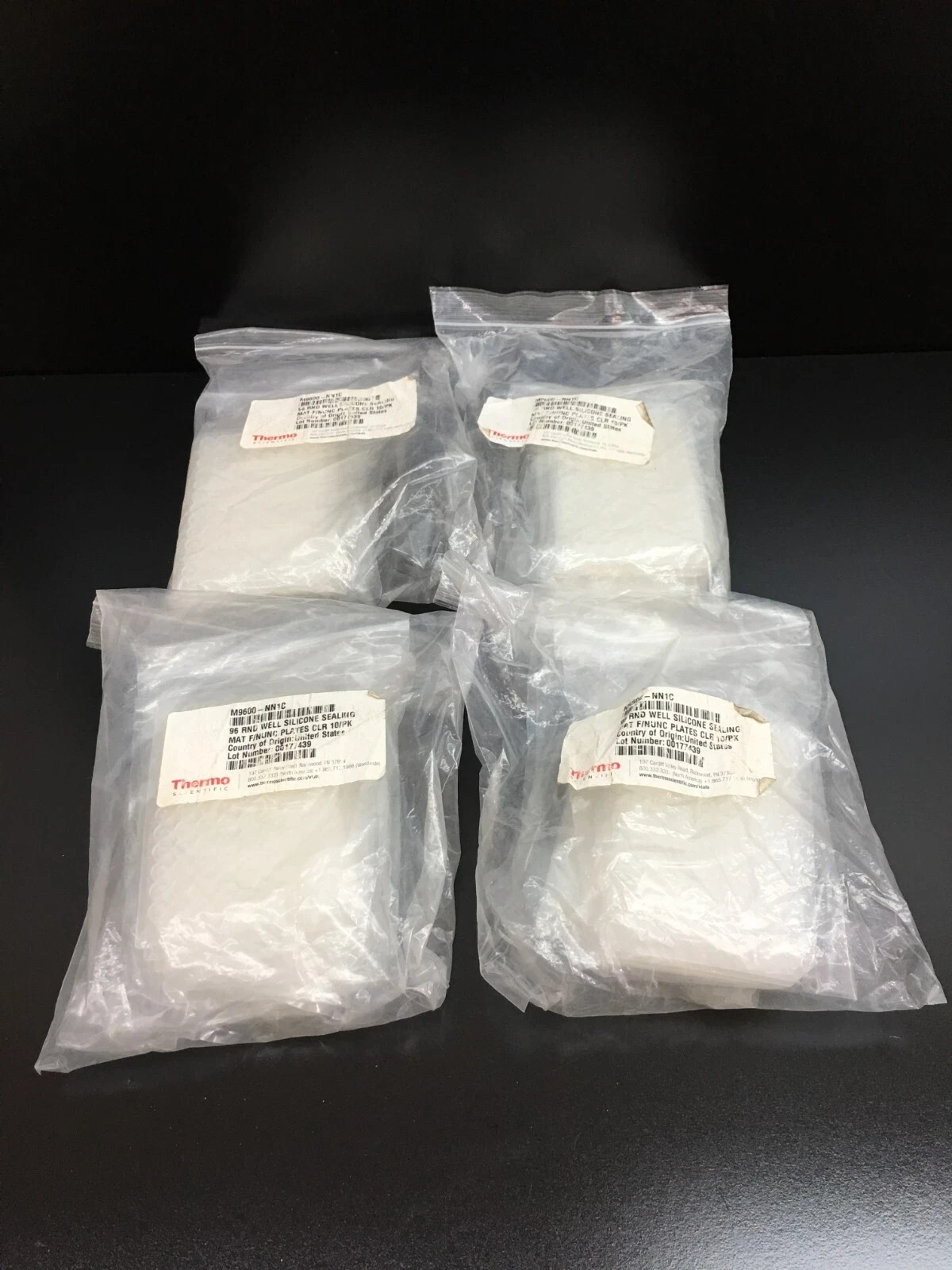 Thermo Scientific REF M9600-NN1C Silicone Sealing 96 Round Well Lot