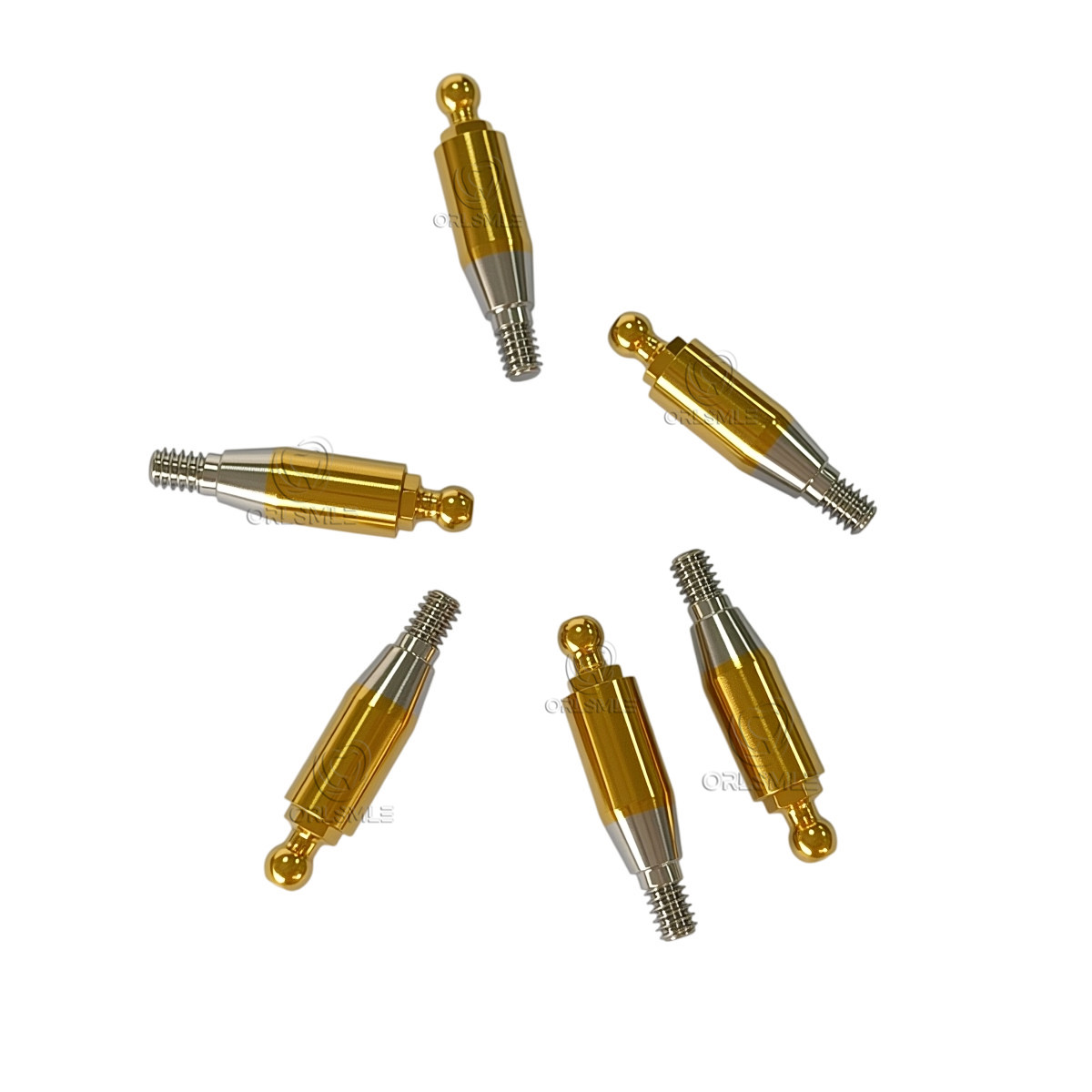20Pcs Dental Ball Attachment Abutment Retention Oring cap Fits Hiossen Osstem