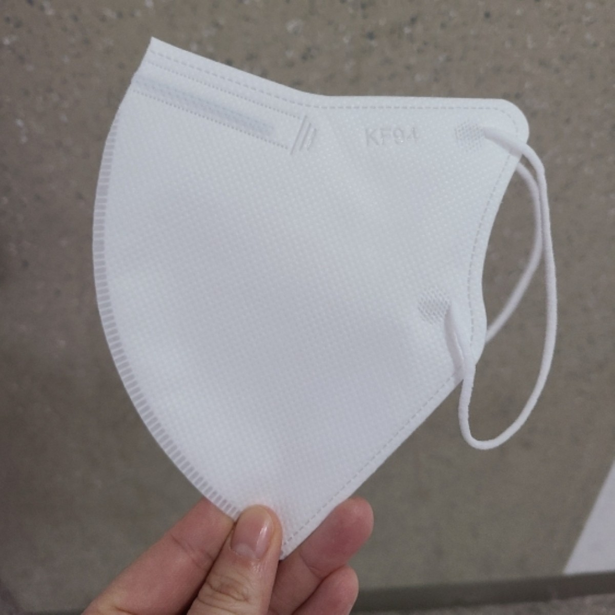 KF94 Face Mask 50/100pcs Dust Protection Mask Made in Korea Large Size 5 Colors