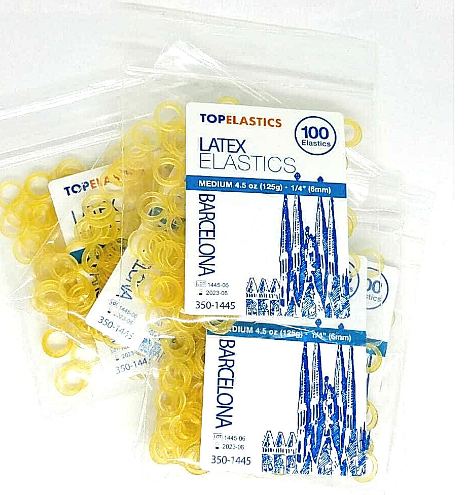 O & S Dental TopElastics City Series 5000/Pk All Size, Strength & Styles – USA