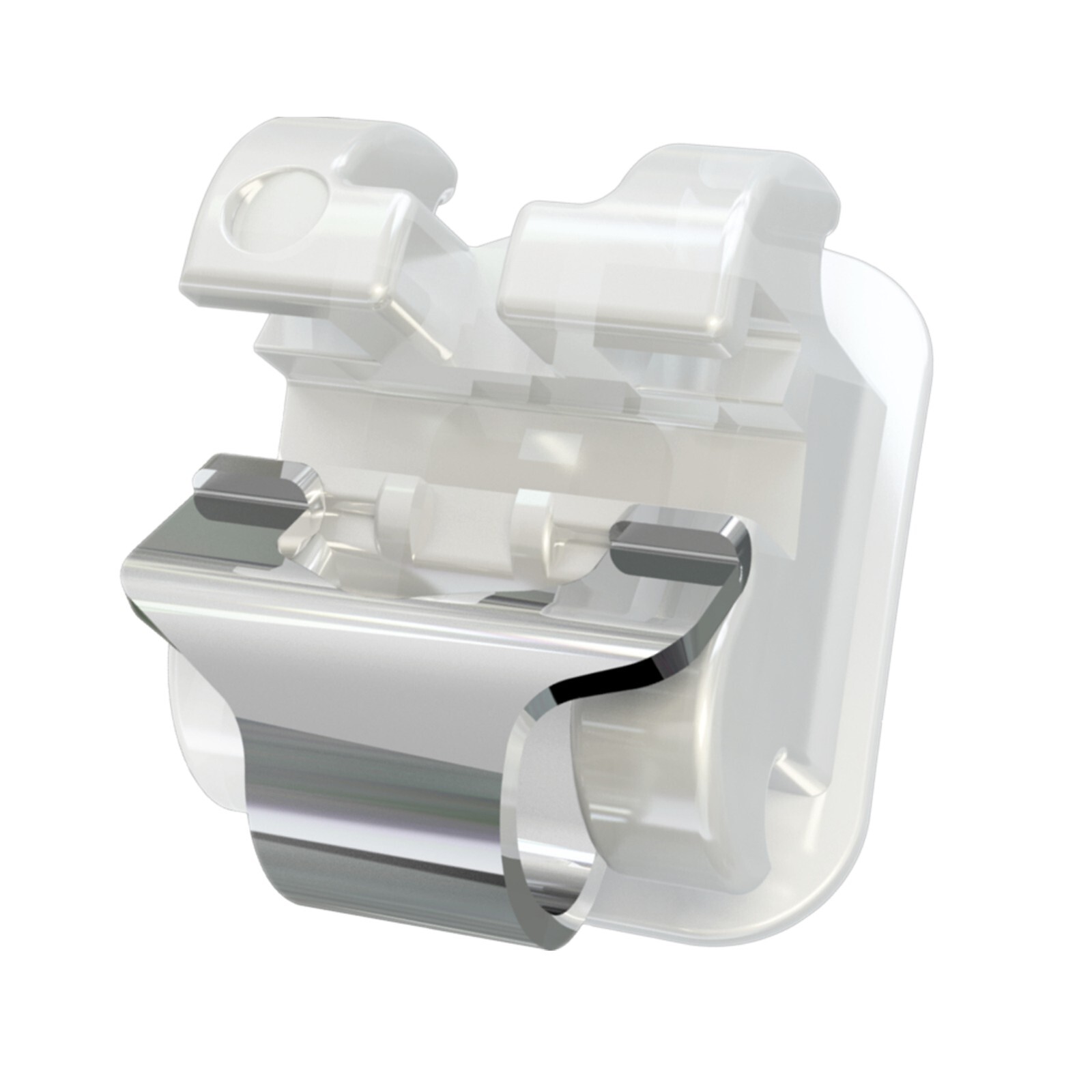 5 Set Self Ligating Bracket Empower Clear Ceramic Orthodontic Brace Roth 022 345