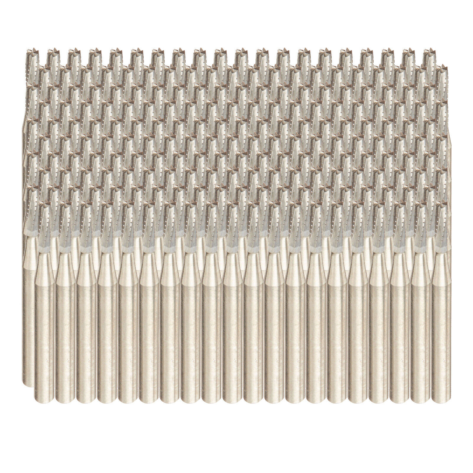 FG557 Carbide Burs SANDENT Dental (100-10 Pack) Flat End Cross Cut Fissure
