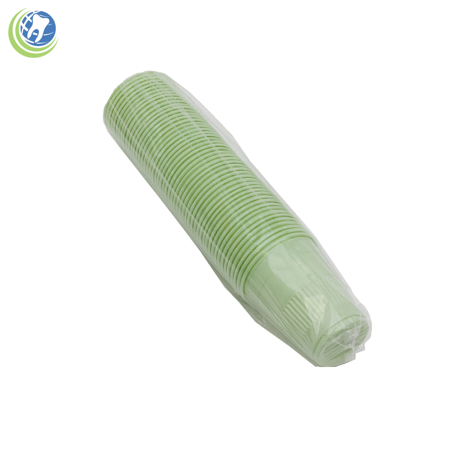 DENTAL PRACTICE DISPOSABLE PLASTIC DRINKING CUPS 5 OZ /148 ml GREEN CASE OF 1000