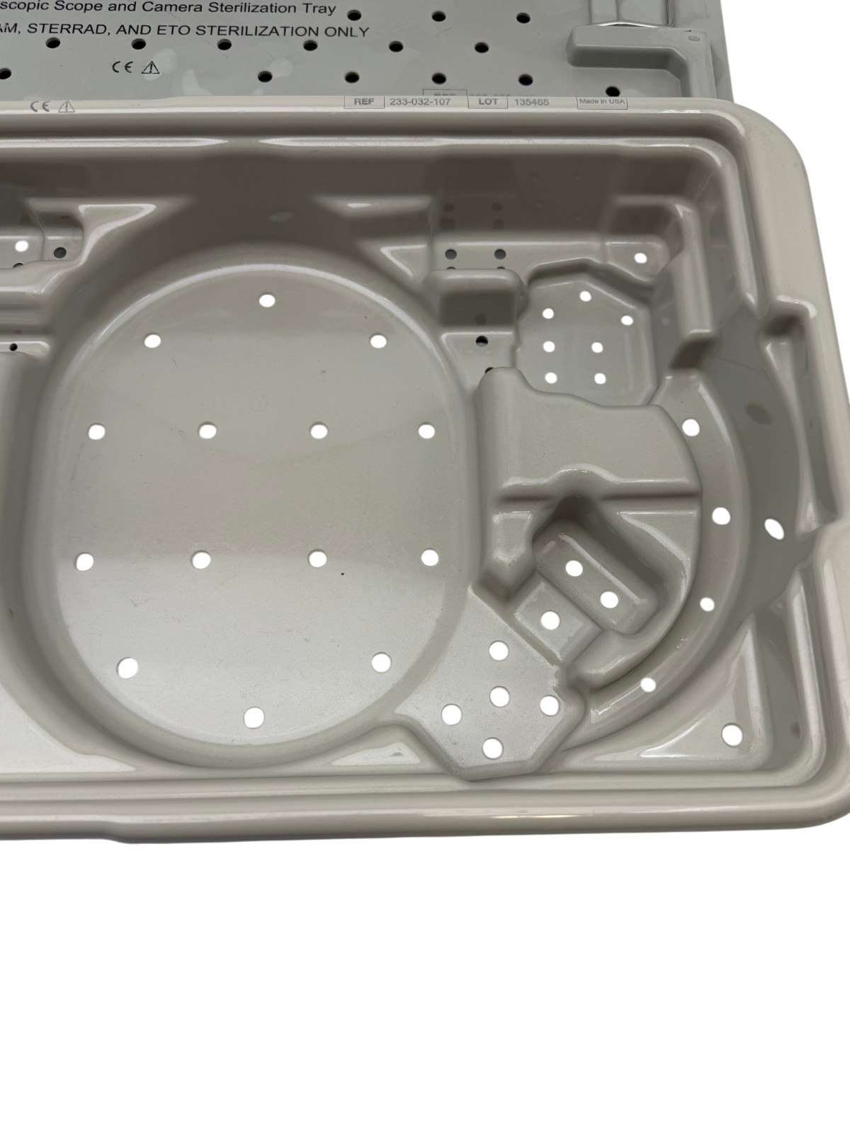 Stryker 233-032-107 Endoscopic Scope and Camera Sterilization Tray