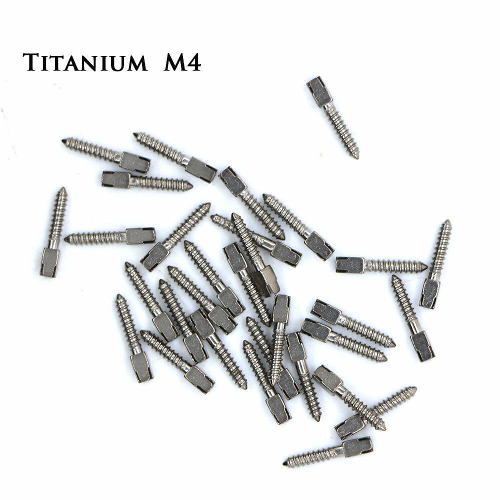 30Pcs Dental Conical Screw Posts Root Canal Pins Titanium Assorted All Size