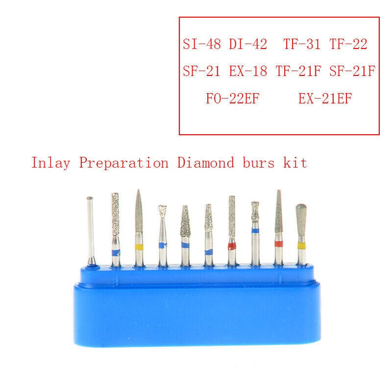 17 Type Dental Diamond FG Burs Drills For High Speed Handpiece FG 101 – FG 117