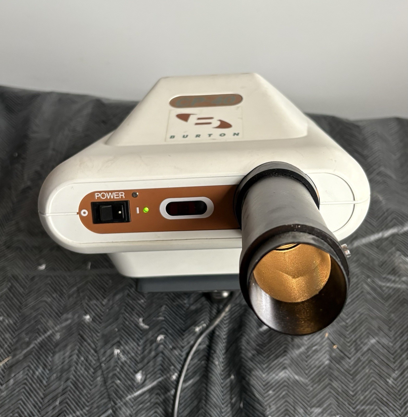 Burton CP-40 Chart Projector *Tested Powers On* No Power Cord Or Hanging Mount